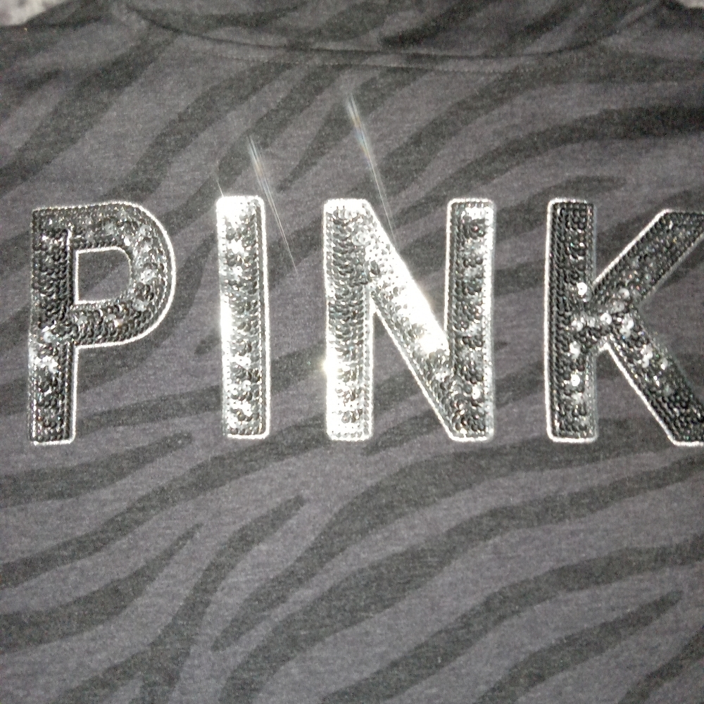 PINK zip up hoodie